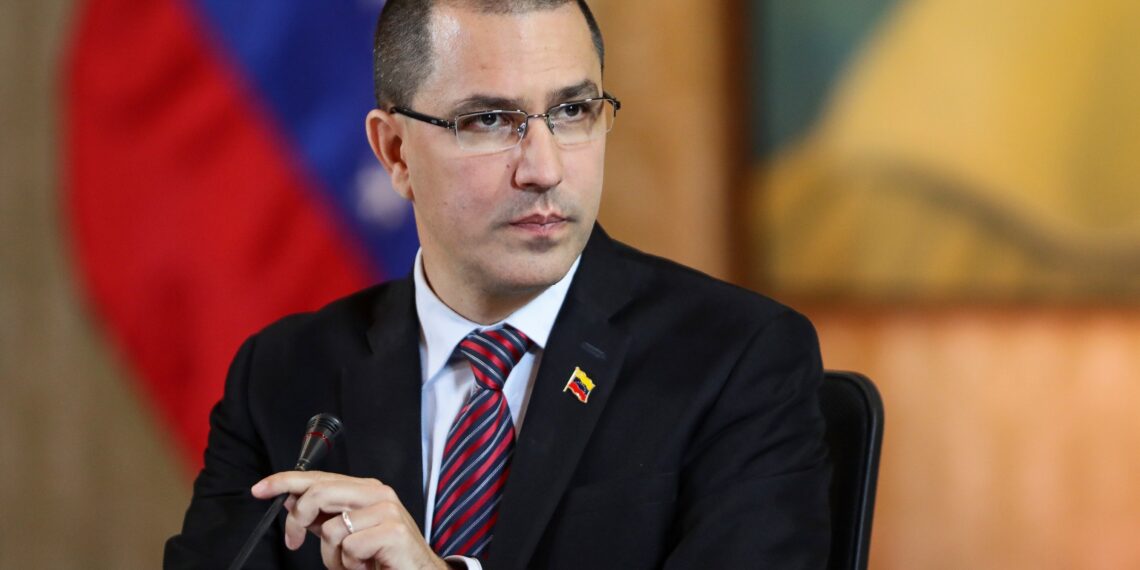 En la imagen, el canciller venezolano, Jorge Arreaza. EFE/Rayner Peña R./Archivo