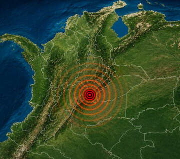 AHORA | Temblor de magnitud 4,5 sacude Colombia