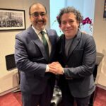 Sergio Díaz-Granados y Gustavo Dudamel trazan hoja de ruta para el impacto social en la región