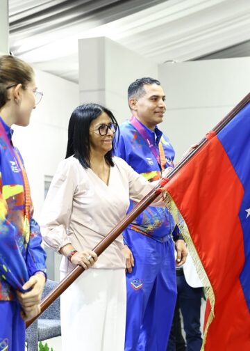 Delcy Rodríguez alista su regreso al Tenis de Mesa Máster