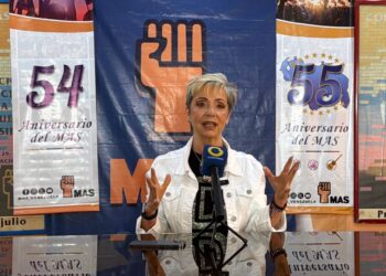 El MAS insta a María Corina Machado a sumarse al encuentro con todos los sectores democráticos del país