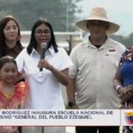 Delcy Rodríguez: “Estamos para servir al pueblo y no por el poder”