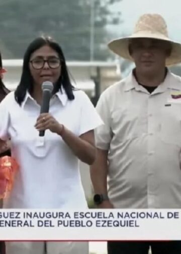 Delcy Rodríguez: “Estamos para servir al pueblo y no por el poder”