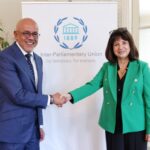 Jorge Rodríguez presenta informe ante la Unión Interparlamentaria en Suiza