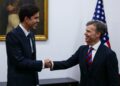 Oliver Blanco se reúne con el encargado de negocios de EE. UU