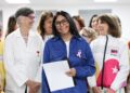 Delcy Rodríguez inaugura centro médico para la mujer en el Hospital Militar