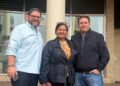 Gustavo Duque se reúne en Whashington con Dinorah Figuera para respaldar la mesa de diálogo