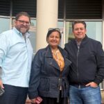 Gustavo Duque se reúne en Whashington con Dinorah Figuera para respaldar la mesa de diálogo