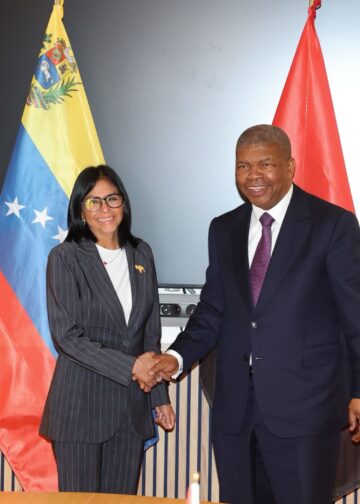 Delcy Rodríguez y João Lourenço acuerdan impulsar la seguridad alimentaria entre Venezuela y Angola
