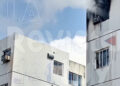 Voraz incendio consumió apartamento en Ocumare del Tuy
