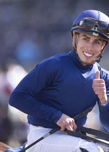 Caída de Irad Ortiz Jr. en Keeneland pone en duda su presencia en la Breeders’ Cup