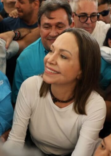 María Corina Machado vuelve a Venezuela