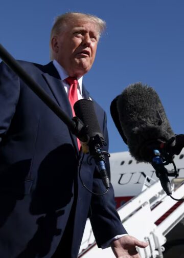 Trump evita comentar el regreso de María Corina Machado