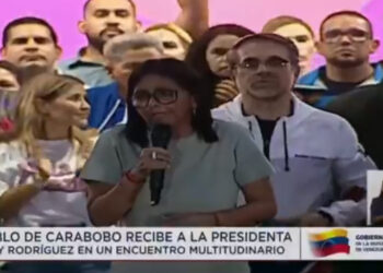 Delcy Rodríguez desde Carabobo: “Las elecciones deben ser para resolver problemas, no para crearlos”