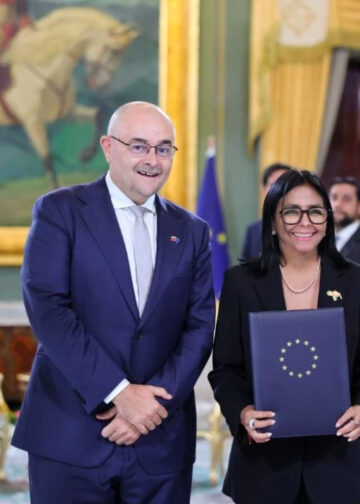 Venezuela recibe al nuevo embajador de la Unión Europea