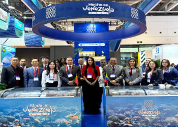 Venezuela conquista el mercado asiático en la China Fisheries & Seafood Expo 2026